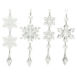 Snowflake Acrylic Acr 520032 di Kaemingk
