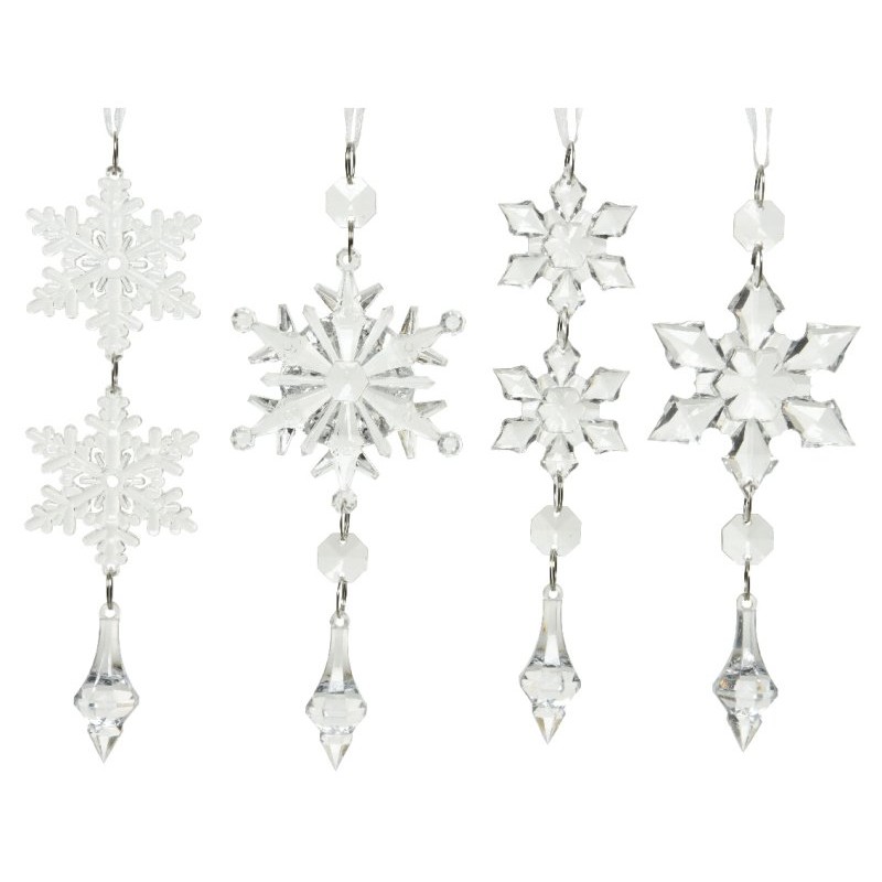 Snowflake Acrylic Acr 520032 di Kaemingk