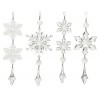 Snowflake Acrylic Acr 520032 di Kaemingk