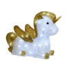 Unicorno Seduto Led da Esterno di Kaemingk