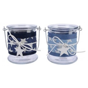 Gl Hurricane Jeans Star 2colas, Colour: Assorted, Size: Dia8.5x10cm di Kaemingk