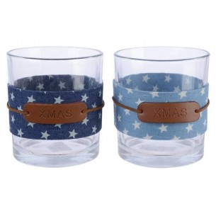 Gl Hurricane Jeans Star 2colas, Colour: Assorted, Size: Dia8x9cm di Kaemingk