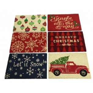 Zerbino Xmas 60x40cm 2ass di Kaemingk