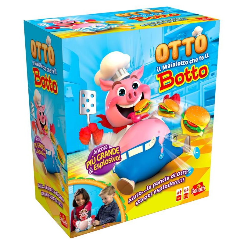Otto il Maialotto Che Fa il Botto Xxl di Goliath Games