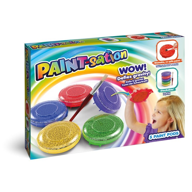 Paint Sation - 5 Paint Pods di Goliath Games
