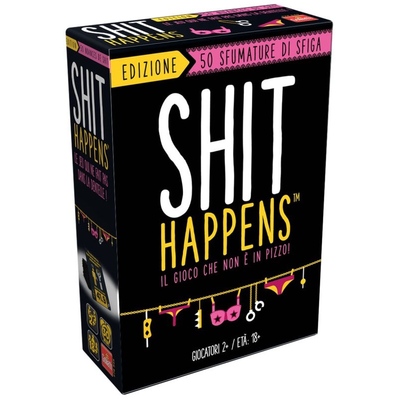 Shit Happens 50 Sfumature di Sfiga di Goliath Games