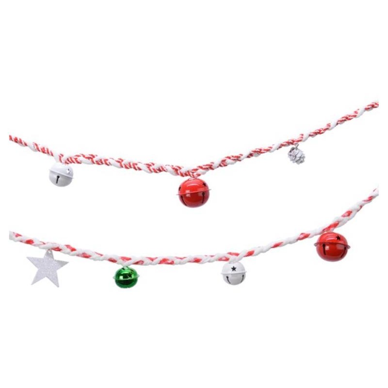 Pes Garland W Bells 2 612224 di Kaemingk