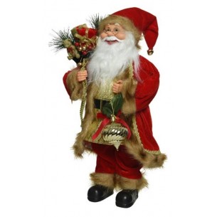 Babbo Natale con Decorazioni di Kaemingk