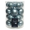 Confezione 20 Palline Azzurro Lucido/Opaco di Kaemingk
