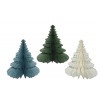 Albero Espandibile a Fisarmonica da Tavolo in Carta, 3 Colori Ass di Kaemingk