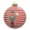 Bauble Foam 2ass Red And White di Kaemingk
