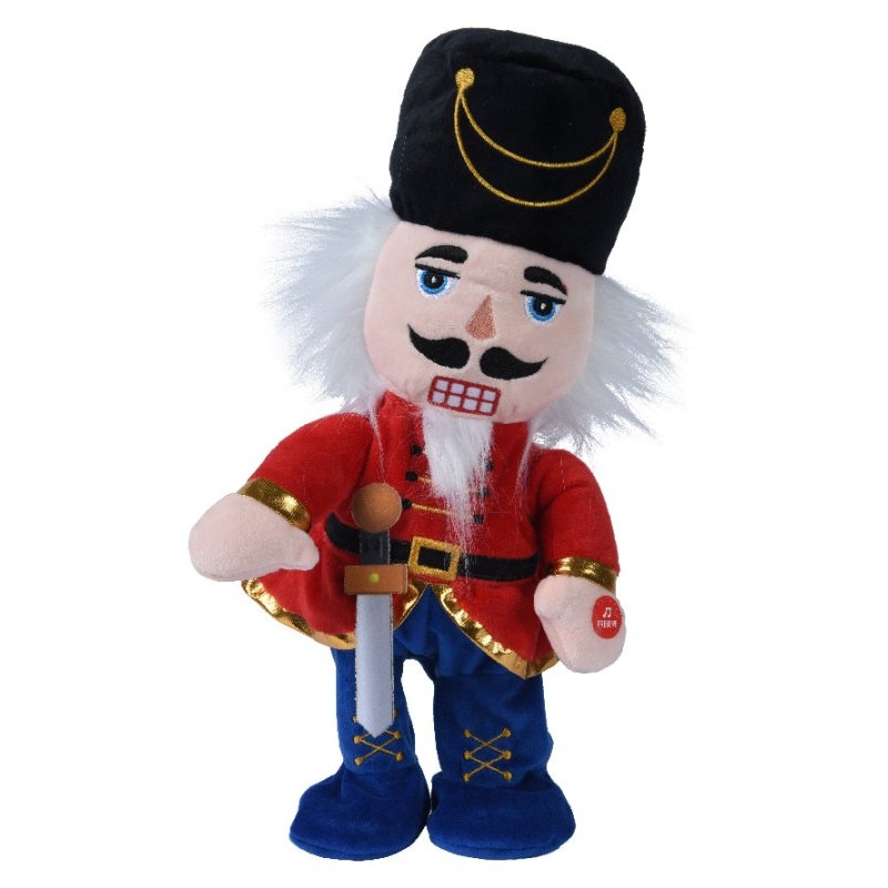 Figura Schiaccianoci con Suono e Movimento di Kaemingk
