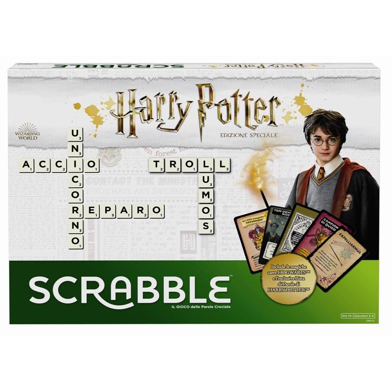 Scrabble Harry Potter Edizione Speciale di Mattel Games