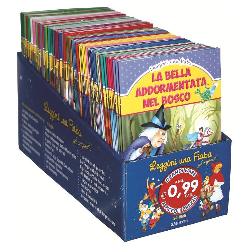 Libr.Leggimi Una Fiaba 0,99 Sfusi di Edicart Style Srl