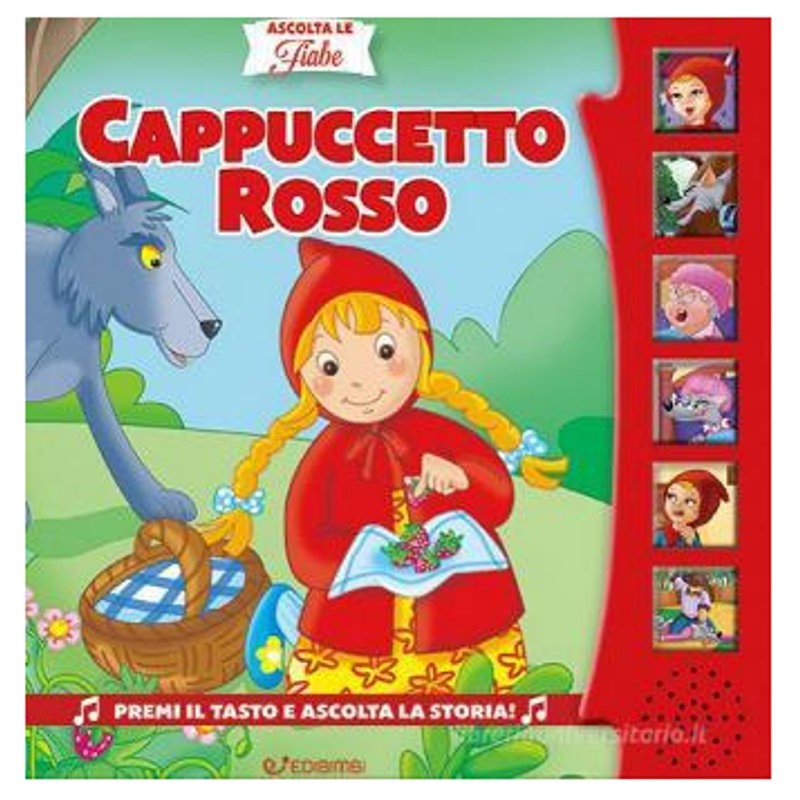 Ascolta le Fiabe10 Cappuccetto Rosso di Edicart Style Srl