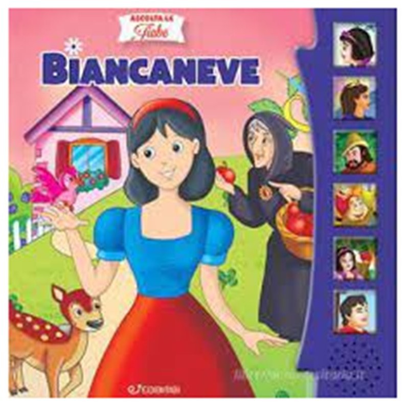 Ascolta le Fiabe10 Biancaneve di Edicart Style Srl