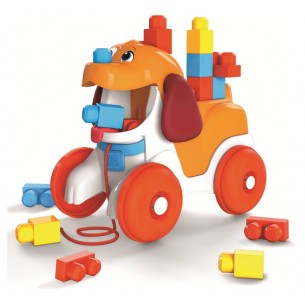 Mega Cagnolino Pupu e Vai di Mattel Megabloks