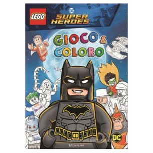 Libr.Lego Dc Gioco&Coloro di Edicart Style Srl