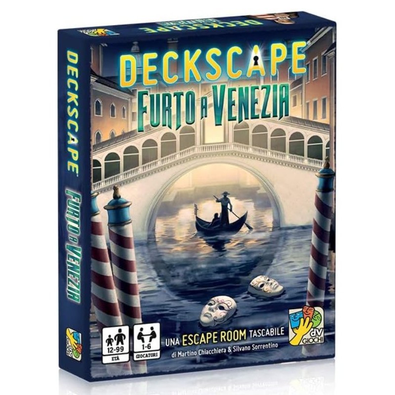 Deckscape Furto a Venezia di Davinci Editore
