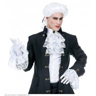 Jabot con Gemma e Polsini in Pizzo di Widmann
