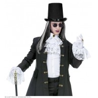 Jabot con Gemma e Polsini in Pizzo di Widmann