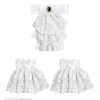 Jabot con Gemma e Polsini in Pizzo di Widmann