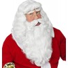 Parrucca Babbo Natale Lusso con Barba e Baffi in Scatola di Widmann