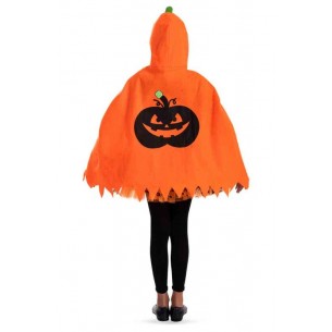 Mantello Zucca in Panno C/Cappuccio L.Cm.65 Ca. in Busta C/Gancio di Carnival-Toys
