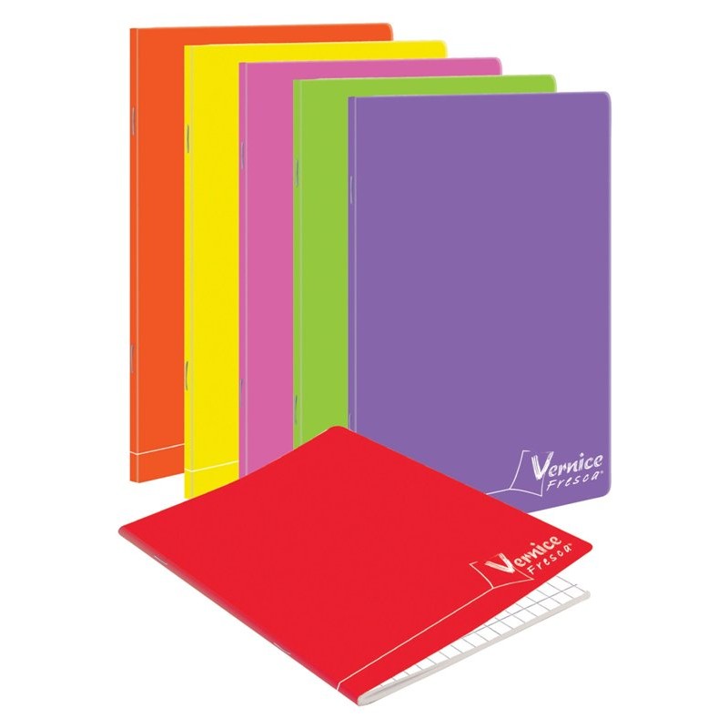 Maxi Quaderno A4 Ciac Vernice Fresca 80 Gr. 20+1 Ff Copertina Pesante 230 Gr. 9 Colori Pantone Rigatura 2c di Ciac Srl