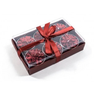 Set 6 Tealight Stella di Mercury Srl