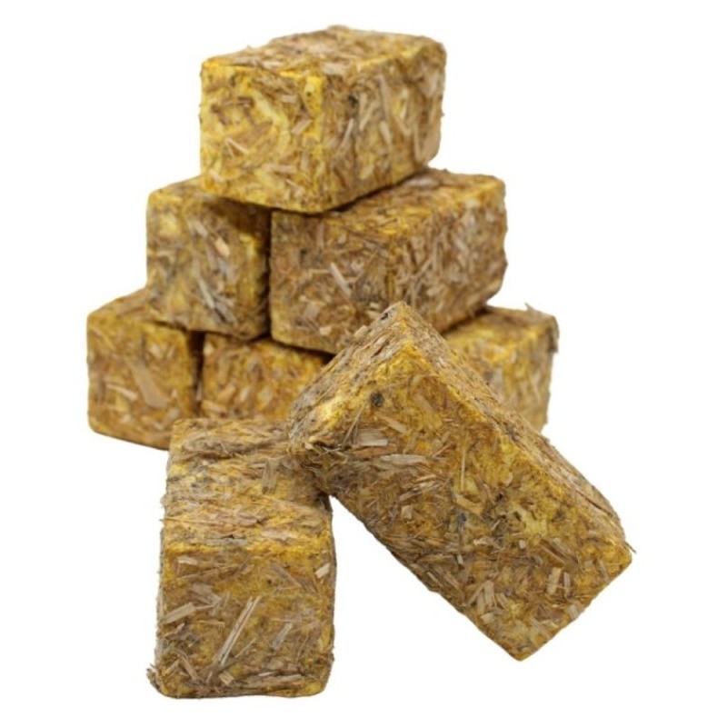 Balla Paglia Cm. 6x2,5x2,5 - Set 8 Pz. di Rossi-Rosa