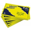 Foglietti Adesivi Memo Speed 125x75, 80 Fogli, Giallo Fluo di Ciac Srl