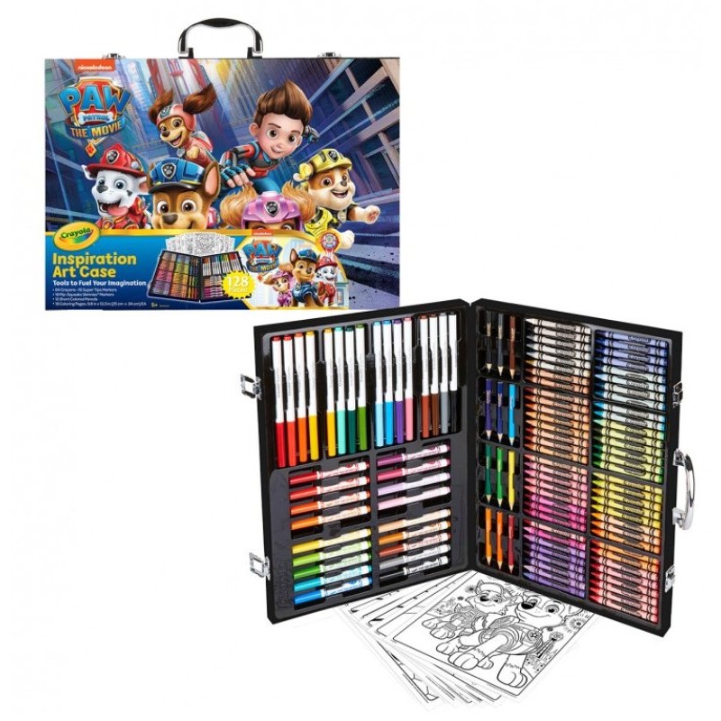 Valigetta Artista Paw Patrol di Crayola