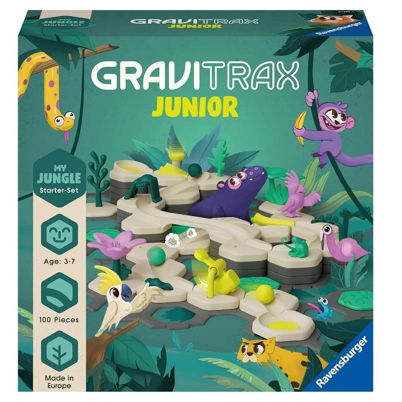 Gravitrax Junior Starter Set L Jungle di Ravensburger Gravitrax