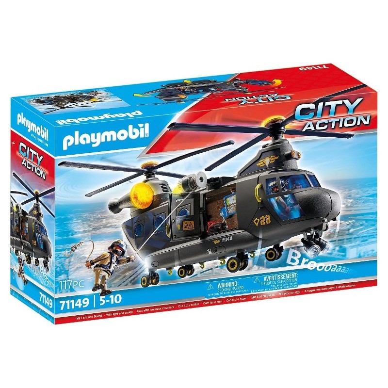 Unita' Speciale Elicottero di Playmobil