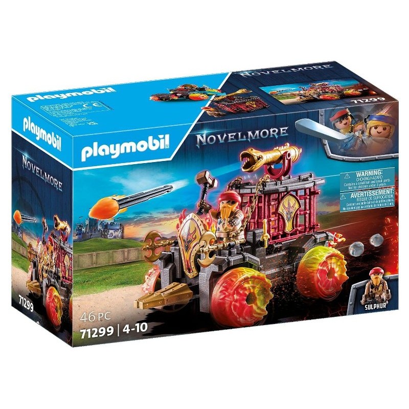 Guerrieri di Burnham - Ariete Infuocato di Playmobil