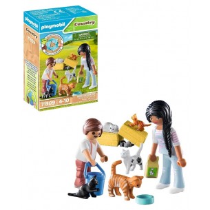 Famiglia di Gatti di Playmobil