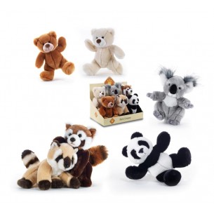 Piccoli Plush Orsetti H 21 Cm, Expo da 6 Sogg. Asst.Ti di Plush-Company