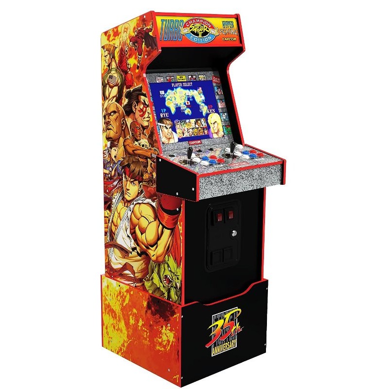 Arcade Street Fighter Legacy 14-In-1 Wifi Enabled Arcade Machine di Arcade1up