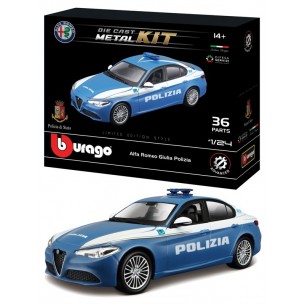 1/24 Model Kit Giulia Polizia  di Bburago