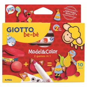 Giotto Be-Be' Model&Color in Display 12 Pz 4 Soggetti - 3 X Soggetto di Fila