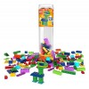 Mega Tubo Costruzioni Large 220 Pcs di Mattel Megabloks