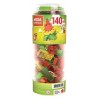 Mega Tubo Costruzioni 140 Pcs Ass.To di Mattel Megabloks