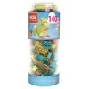 Mega Tubo Costruzioni 140 Pcs Ass.To di Mattel Megabloks
