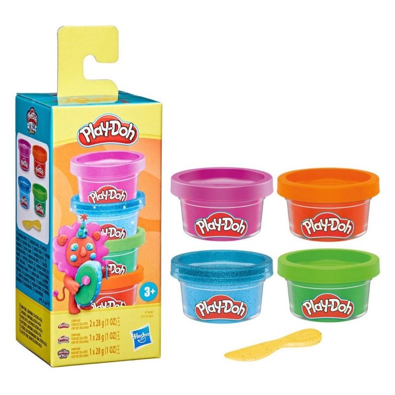 Pd Mini Color Pack Ast di Hasbro Play-Doh