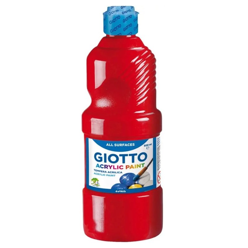 Tempera Acrilica 500 Ml Rosso di Fila