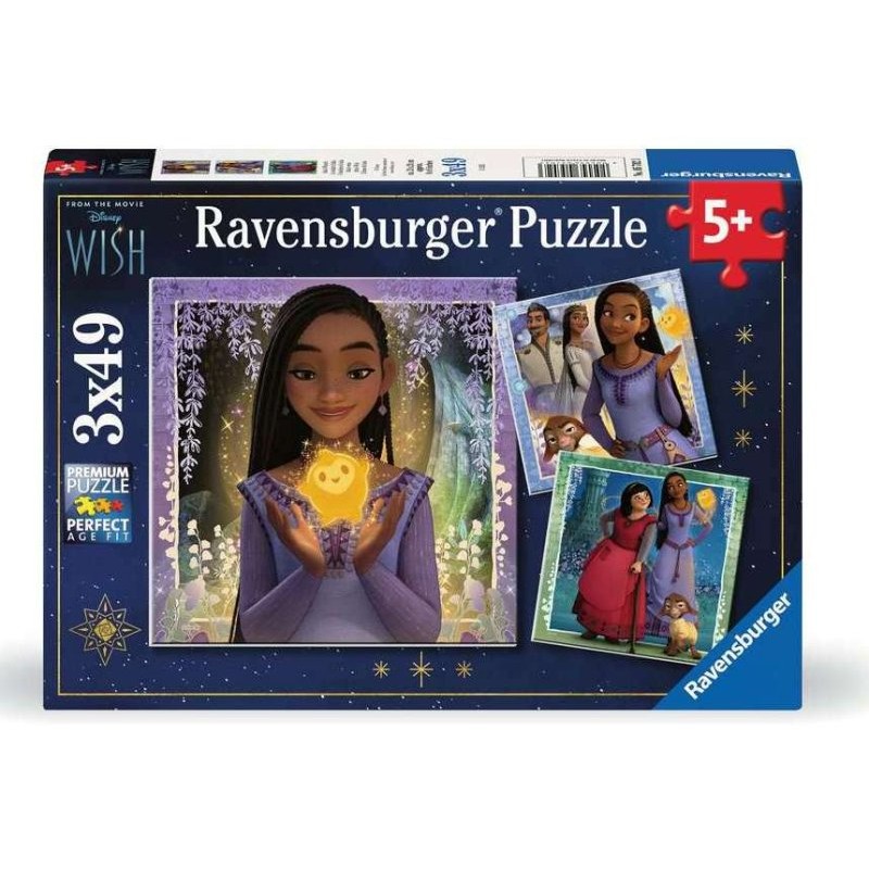 Puzzle 3x49 Pz Wish di Ravensburger Puzzle 3x49 Pz