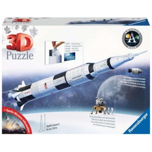 Puzzle 3d Apollo Saturn V Rocket di Ravensburger Puzzle 3d