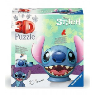Puzzleball Stitch con Orecchie di Ravensburger Puzzle 3d