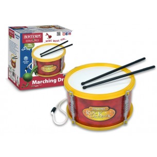 Tamburo con Tracolla Completo di Bacchette Diametro  20 Cm di Bontempi